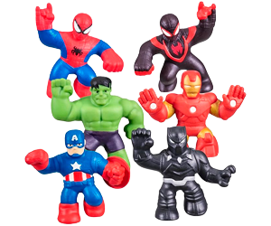 Heroes of Goo Jit Zu Marvel Mega Mini 6 Pack