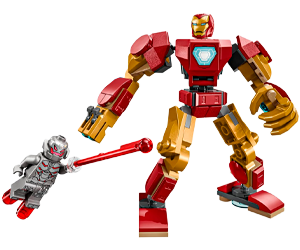LEGO Marvel Iron Man Mech vs. Ultron Building Toy Set