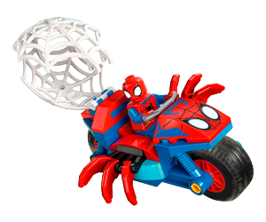 LEGO Marvel Spidey and His Amazing Friends Spidey on his Motorcycle