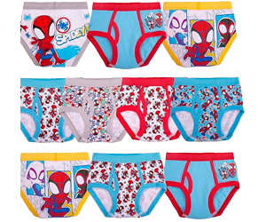 Spiderman Boys Toddler Superhero Friends Exclusive Underwear
