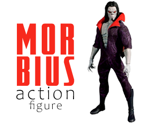 Mezco Toys Marvel Universe Figurine lumineuse 1/12 Morbius 17 cm
