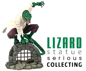 Diamond Select Toys Marvel Premier Collection: Lizard Statue, Multicolor