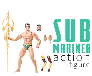 Marvel Black Panther Legends Series Sub-Mariner, 6-inch