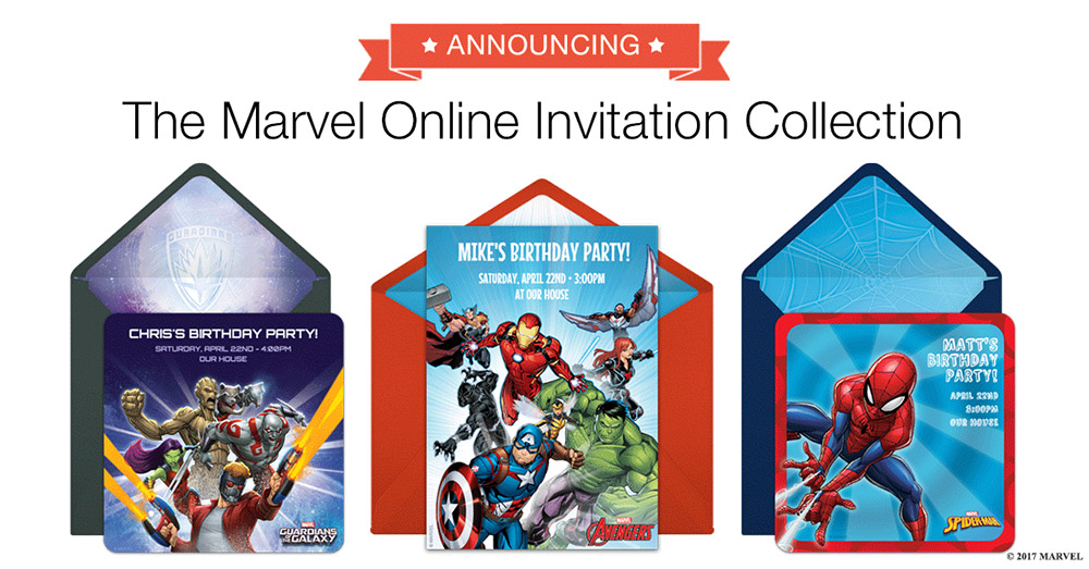 Spider-Man and the Avengers Invite You to Parties! image