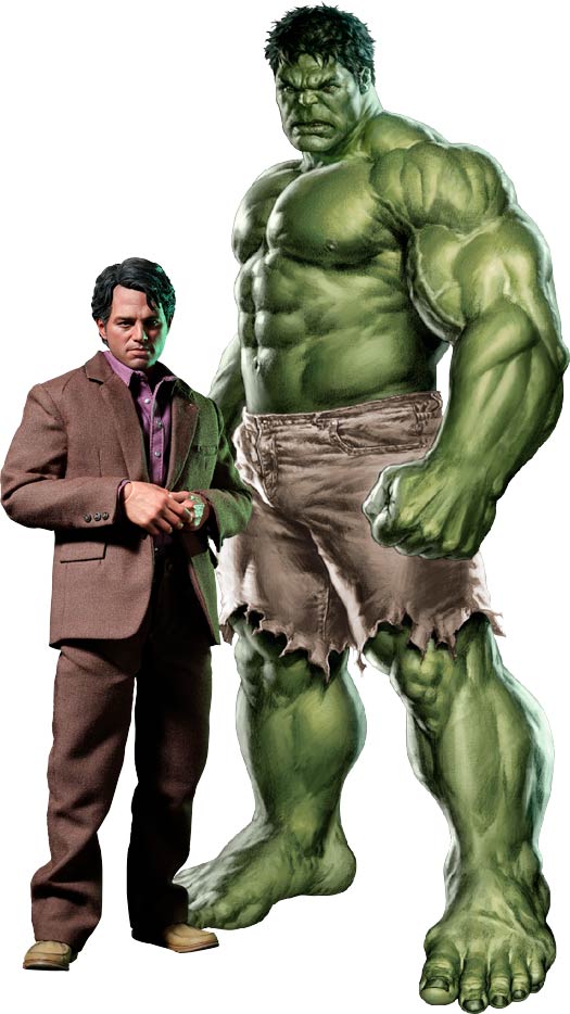 Banner and Hulk