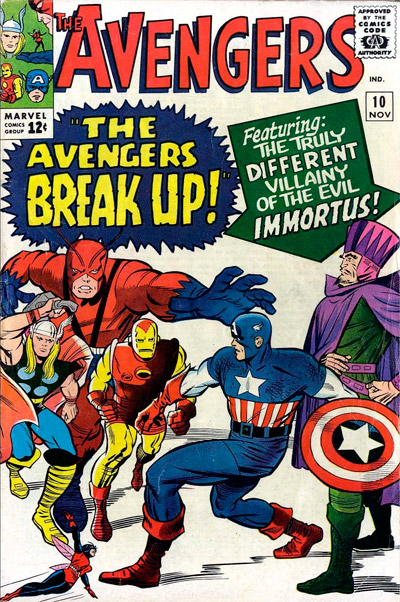 Avengers, The (1963 series) #10 cover
