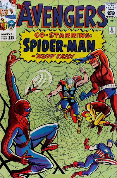 Avengers, The (1963 series) #11 cover