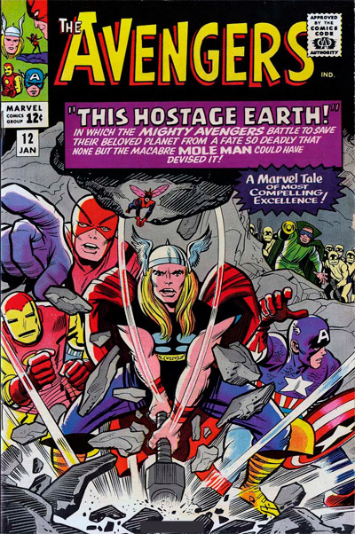 Avengers, The (1963 series) #12 cover
