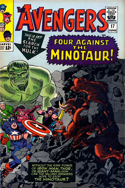Avengers, The (1963 series) #17 cover