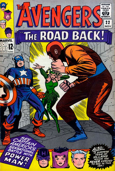 Avengers, The (1963 series) #22 cover