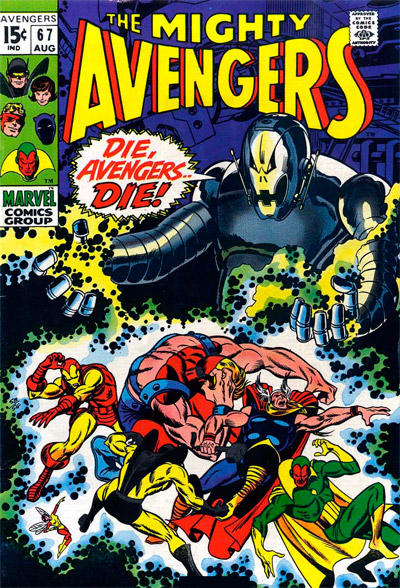 Avengers, The (1963 series) #67 cover