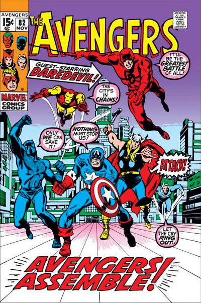 Avengers, The (1963 series) #82 cover