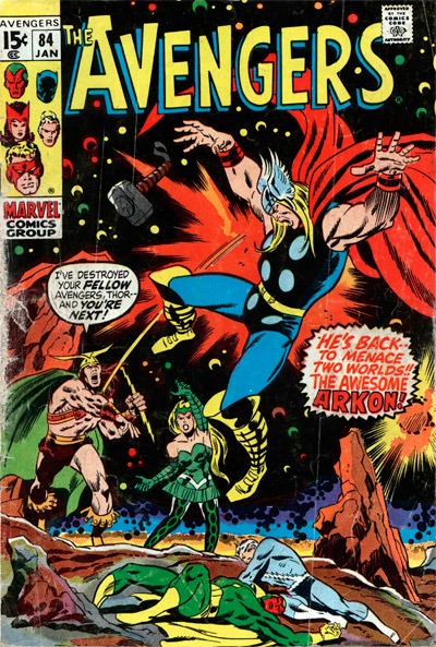 Avengers, The (1963 series) #84 cover