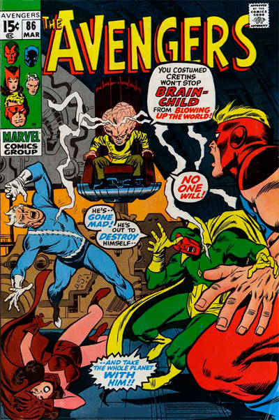 Avengers, The (1963 series) #86 cover
