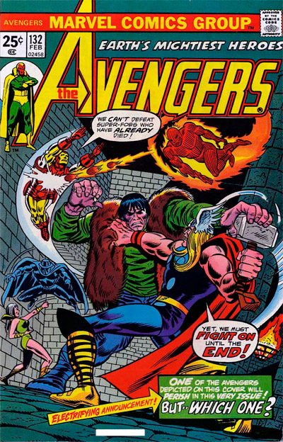 Avengers, The #132