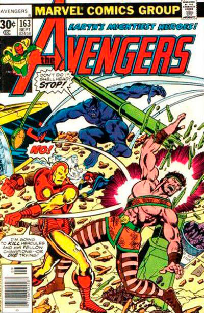 Avengers, The (1963 series) #163 cover