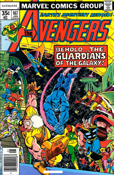 Avengers, The (1963 series) #167 cover