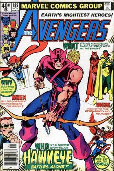 Avengers, The #189
