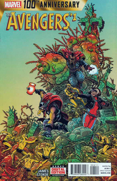 Avengers 100th Anniversary #1 cover