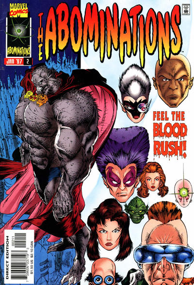 Abominations, The (1996 series) #2 cover
