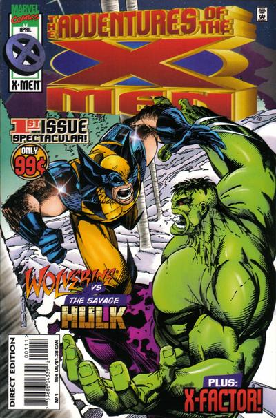 Adventures of the X-Men (1996 series) #1 cover