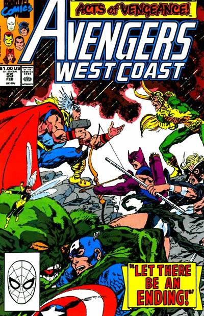 Avengers West Coast #55