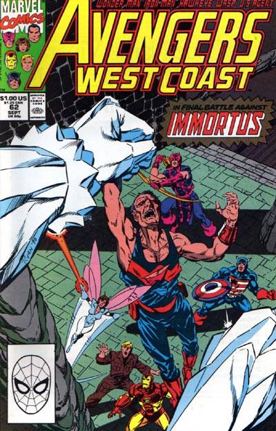Avengers West Coast #62