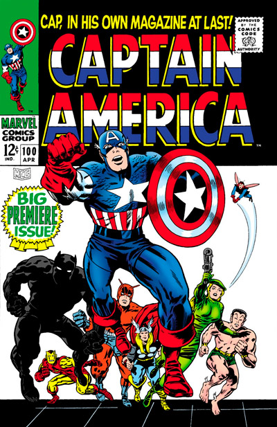 Captain America #100