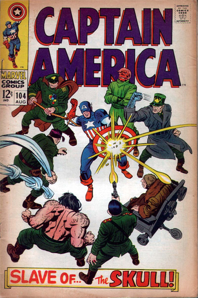Captain America #104