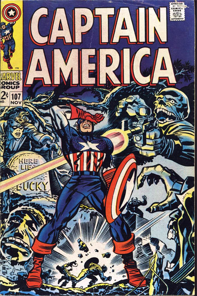 Captain America #107
