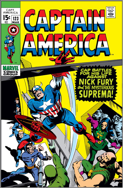 Captain America #123