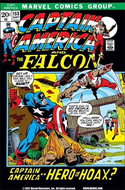 Captain America #153