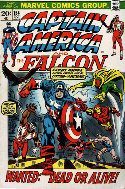 Captain America #154