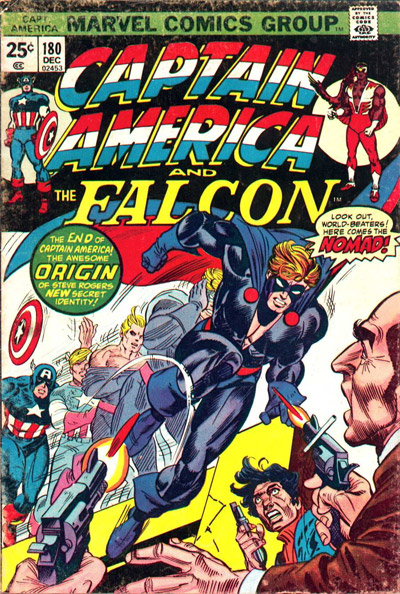 Captain America (1968 series) #180 cover
