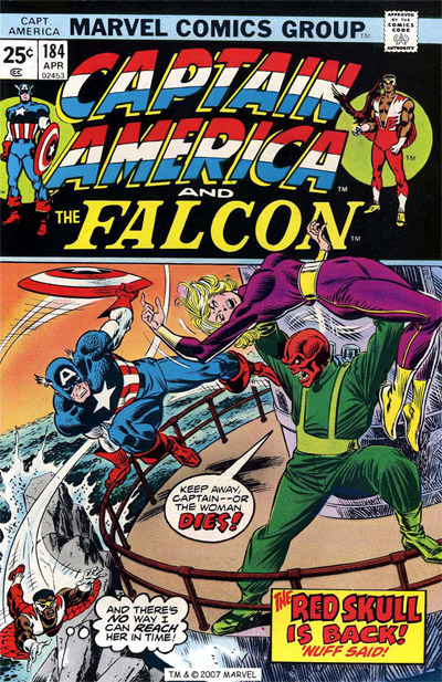Captain America #184