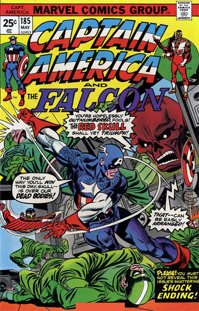 Captain America #185