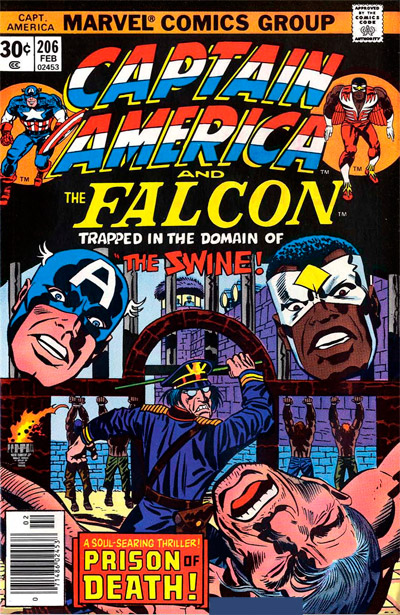 Captain America #206