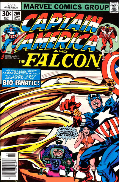 Captain America #209