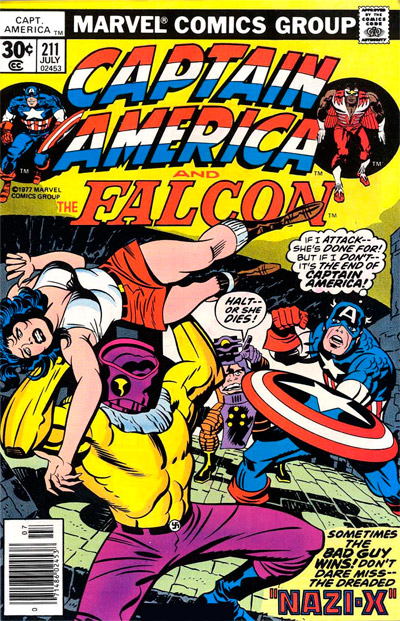 Captain America #211