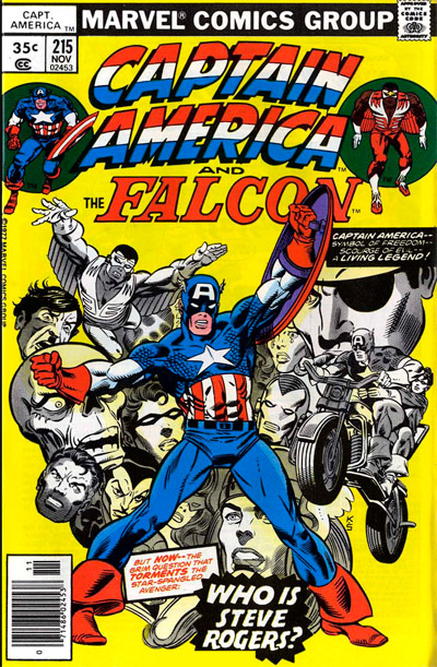 Captain America #215