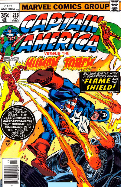 Captain America #216
