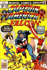 Captain America #218