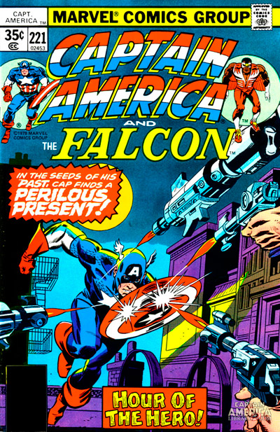 Captain America #221