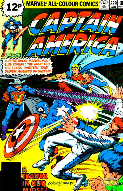 Captain America #229