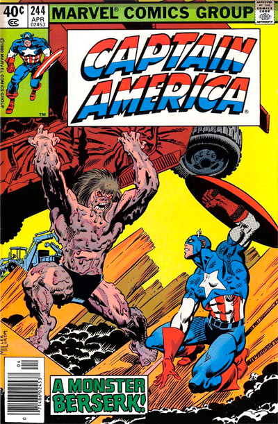 Captain America #244