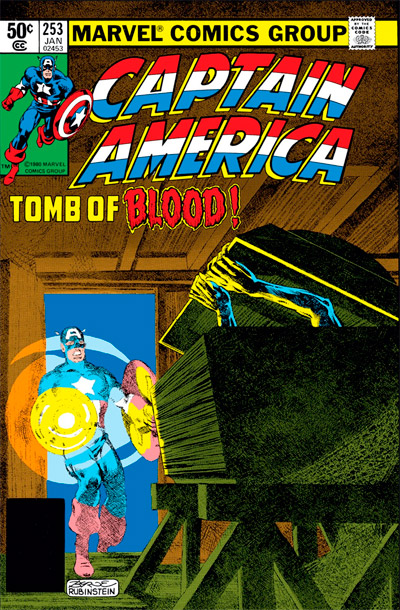 Captain America #253