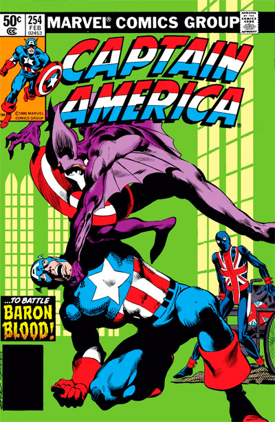 Captain America #254