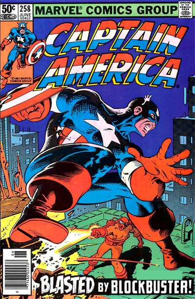 Captain America #258