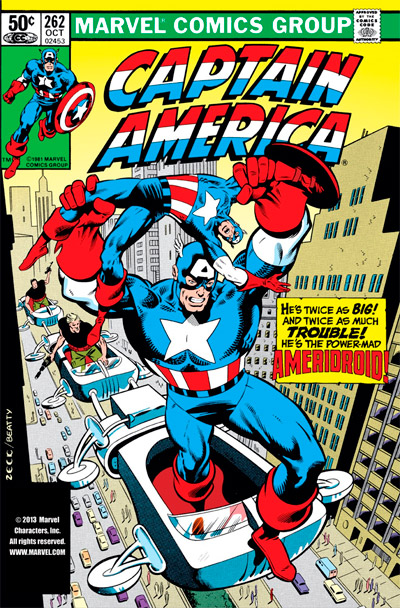 Captain America #262