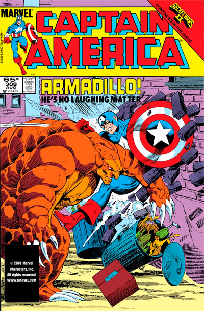 Captain America #308